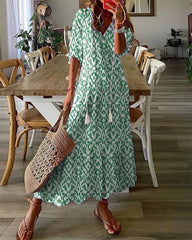 Diannaâ„?- Boho Tummy Coverage Dress