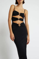 Pierced Orbit Column Dress