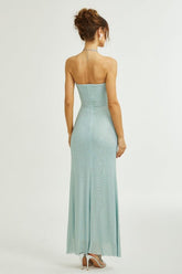 Sebille Embellished Bow Detail Maxi Dress