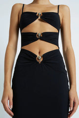 Pierced Orbit Column Dress