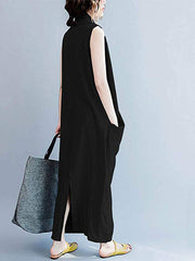 Intertwined Solidity Maxi Dress