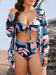 Elegant Cut-Out Bikini �Vintage Chic