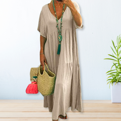 BAHAMAâ„?- Cotton Linen Dress