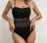 Black Strapped Vacation Wrap