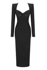 Genevieve Gem Bandage Dress