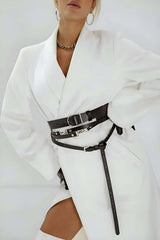 Stylish Women's Leather Belt, Stylish Women's Belt, Belt Over Dress