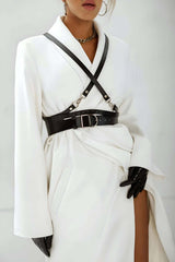 Stylish Women's Leather Belt, Stylish Women's Belt, Belt Over Dress