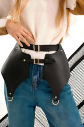 Sexy Leather Skirt Harness for Daily Use