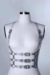 Transparent Shoulder Strap Dress Belt, Crop Belt, Blouse Belt