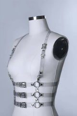 Transparent Shoulder Strap Dress Belt, Crop Belt, Blouse Belt