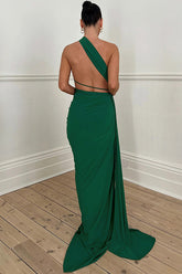 Pooh-Who Asymmetrical Cut-Out Dress
