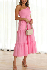 Cassy One Shoulder Abigail Dress