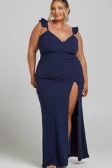 More Than This Ruffle Strap Maxi Dress
