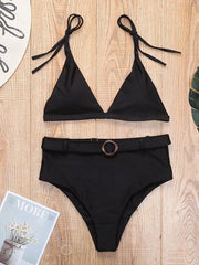 Romantic High-Waist Bikini �Vintage Chic