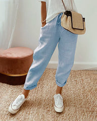 LUCYâ„?- Anti-Sweat Luxe Linen Pants