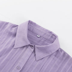 Violaâ„?- Breezy Button-Up and Shorts Set