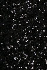 Sequin Embellishments Slit Maxi Dress