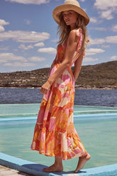 Savannah Smocked Maxi Dress