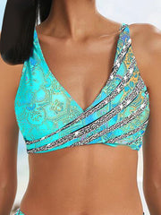 Sculpted Triangle Bikini �Sun-Kissed