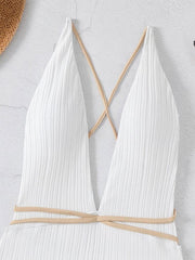 Sculpted Strappy Swimsuit �Vintage Chic