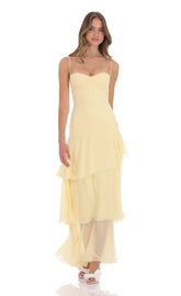 Tilly | Ruffle Maxi Dress