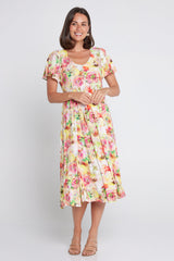 Brighton Dress - Sunrise Floral