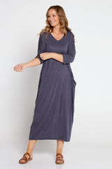 Elvira Dress - Charcoal