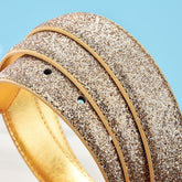 Frozen In Time Glitter Belt