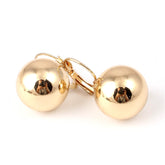 Stay Close Small Hoop Drop Earrings