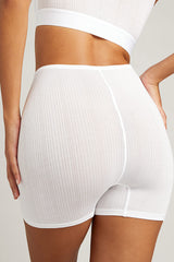 SoftFlexâ„?Modal Boxer Briefs in White