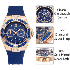 Spend It On Round Watch
