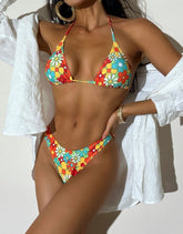 Chic High-Waist Bikini �Midnight Swim