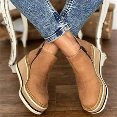 ZOEâ„?- Casual Ankle Boots