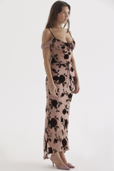 Pink Rose Dessert Top + Craft Skirt Set