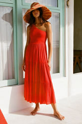 Cassy One Shoulder Abigail Dress