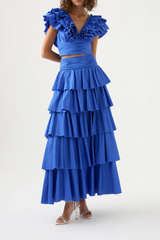 Eleni Tiered Maxi Skirt Set