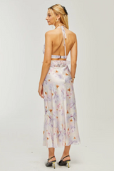 Agathe Floral Print Midi Dress