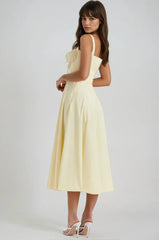 Marseille Sunset Corset Dress