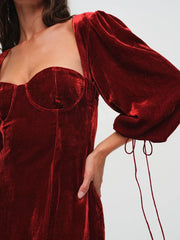 Crying A Million Tears Mini Dress