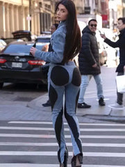 Color Of The Cloud Skinny Jeans