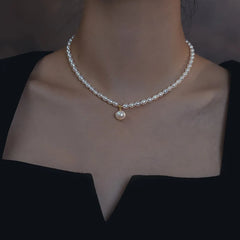 Hearts Don't Lie Pearl Necklace