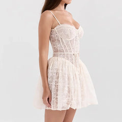 Petal On The Vine Mini Dress