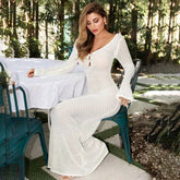 Sexy Knitted Boho Tunic