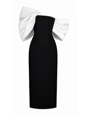 Dancing On The Highway Midi Dress