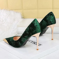 Glittering Gaze Stiletto Heels