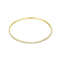 Kisses Down My Neck Tennis Necklace