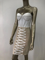 Ethereal Harmony Mini Dress
