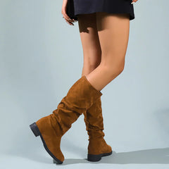 Shadow On The Trail Mid-Calf Boots