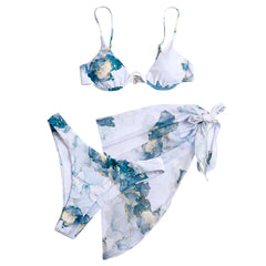 Boho Cut-Out Bikini �Wave Rider