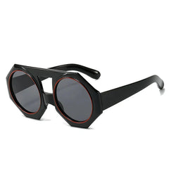 Hazy Hues Oversized Sunglasses